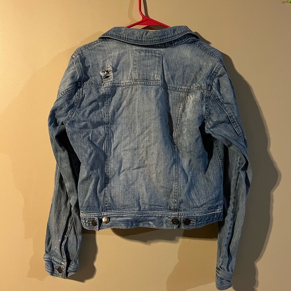 Mudd Jean Cropped Jacket - Picture 2 of 4